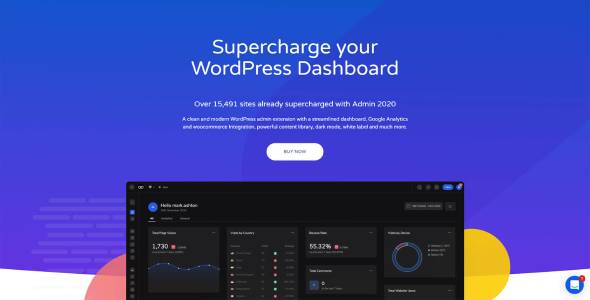 Admin 2020 Pro v2.0.9 - Supercharge your WordPress Dashboard