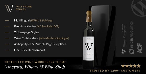 Villenoir v5.2 - Vineyard, Winery & Wine Shop