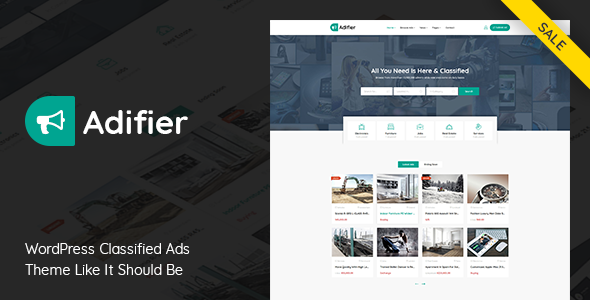 Adifier v3.8.7 - Classified Ads WordPress Theme