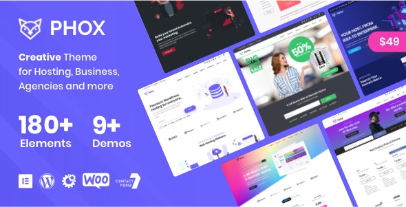 Phox v1.7.9 - Hosting WordPress & WHMCS Theme