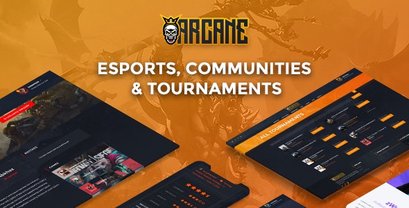 Arcane - The Gaming Community Theme + Plugins