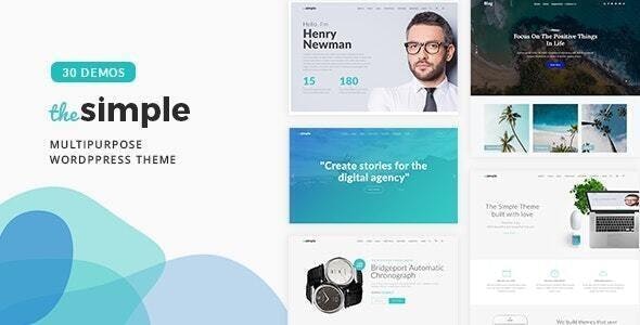 The Simple v2.7.1 - Business WordPress Theme