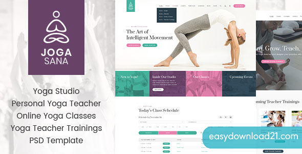 Jogasana v2.4 - Yoga Oriented WordPress Theme