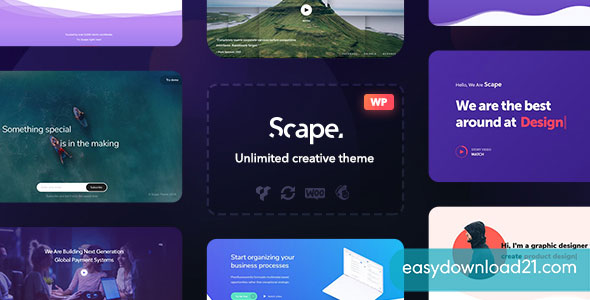 Scape v1.5.2 - Multipurpose WordPress theme