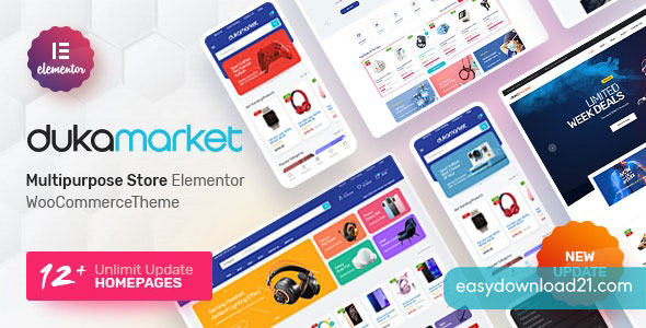 DukaMarket v1.0.6 - Multipurpose WordPress Theme