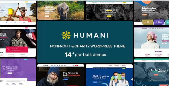 Humani v1.2.1 - Nonprofit & Charity WordPress Theme