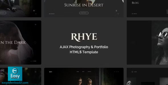 Rhye v3.2.3 – AJAX Portfolio WordPress Theme
