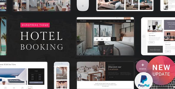 Hotel Booking v2.7 - Hotel WordPress Theme