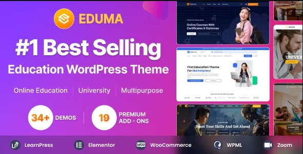 Eduma v5.5.1 - Education WordPress Theme